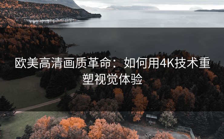 欧美高清画质革命：如何用4K技术重塑视觉体验